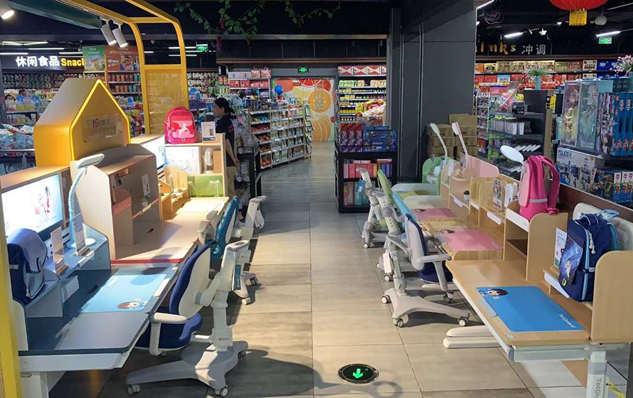 热烈祝贺护童2419号寿县爱家超市护童专柜盛大开业！
